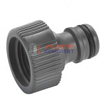 Штуцер для шлангов 3/4" внутренняя резьба, пластик