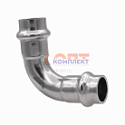 Уголок 90° внутренний/внутренний из нержавеющей стали 64x64  "VER-PRO" (15/1шт)