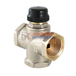 Клапан трехходовый смесительный 1" (с центральным смешиванием)  (2 /32шт)