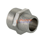 Ниппель переходной нерж. сталь 3/4"х1/2"  (5 /200шт)