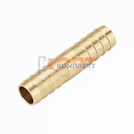 Штуцер двусторонний неразъемный 12-12мм (1000/20шт)