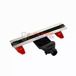 Душевой трап с гидрозатвором 700мм, цвет черный (6/1шт)