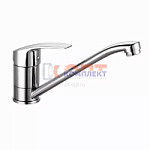 Смеситель одноручковый для кухни с плоским поворотным средним изливом VIEIR (1/10шт)