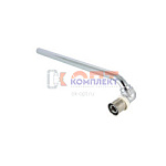 Угольник радиаторный пресс с латунной хром. трубкой 15 мм, 16х15х300 (левый)