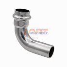 Уголок 90° из нержавеющей стали 88.9ax88.9  "VER-PRO" (6/1шт)