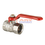 - Кран шар. COMPACT, стальная рукоятка 1/2" вн.-вн.  (15 /240шт)