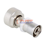 Соединитель ЕВРОКОНУС коллекторный евроконус/пресс для м./п. трубы 20(2,0) x 3/4 (евроконус)