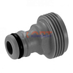 Штуцер для шлангов 1/2" наружняя резьба, пластик