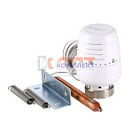 Термоголовка с выносным накладным датчиком (диап. Регул-ки 20-60С) 2м. (5 /40шт)