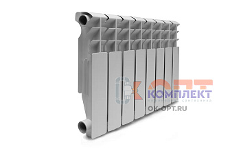 Радиатор алюминиевый KONNER PRO 350/100 8 сек (150 Вт/сек) 1
