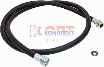 Подводка резиновая для газа 1,2 м ВР-НАР в упаковке, ELKA Rubber, резина ГОСТ (1/___шт) 0