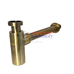 Сифон для раковины, цвет бронза (20/1шт)