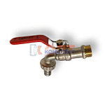 Кран шаровой латунный водоразборный 1/2" (120шт)