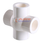 Крестовина PPR компланарная 20мм  (10 /160шт)