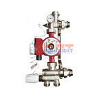 Насосно-смес узел VR для ТП 1 термометр с термогол 20-65*С без насоса монтаж длина 130-180мм (1/5шт)