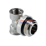 Тройник коллекторный с вращающимся штуцером 1"х1/2"х1/2" нар.-вн.-вн.