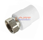 PPR ТМ Муфта с накидной гайк S20×1/2вн (270/30шт)