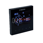 Хронотермостат электронный комнатный, двухконтурный, черный