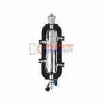 Гидравлическая стрелка с воздухоотводчиками для котла DN25, 60кВт (8/1шт)