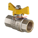 Кран шар. газ. VALGAS, рукоятка бабочка 1/2" вн.-вн. (6 /144шт)