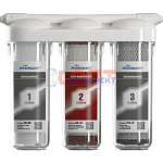 Питьевая система 3 ступени АКВАБРАЙТ АНТИЖЕЛЕЗО (3шт)