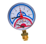 Термоманометр 10bar, 80mm (1/60)