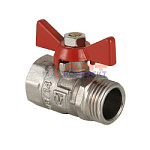 Кран шар. COMPACT, рукоятка бабочка 3/4" вн.-нар.  (12 /192шт)