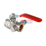 Кран шар. BASE с дренажом и воздухоотводчиком 1/2" вн.-вн. (12 /108шт)