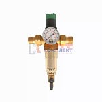 Фильтр с регулятором давления и манометром для холодной воды 1" (9/1шт)