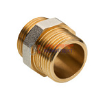 Фитинг резьбовой, ниппель коллекторный 1 1/2"х1 1/2" нар.-нар.