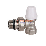 Клапан ручной настроечный УГЛОВОЙ НИЖНИЙ с доп. уплотнением ViEiR 3/4 (10/60шт)