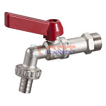 Кран шаровый Zegor латунный водоразборный усиленный 1/2" (18/72шт)