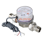 Водосчетчик унив, квартирный, с импульсным выходом, до +90^С, 1,5м3, 1/2", 80 мм (NEW)  (1 /12шт)