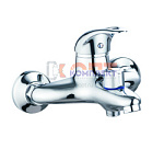 смеситель G.Lauf для ванны с монолитным изливом, ø40 встр. перекл. KLO3-A048