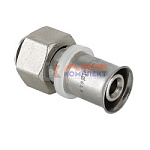 Соединитель КОНУС  коллекторный пресс для м./п. трубы 16(2,0) х 1/2"  (10 /260шт)