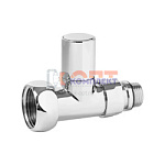 Кран для полотенцесушителя 1/2F*1F (60/шт)