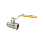 Кран шаровой для газа 1" вн-нар ручка AQUALINK (60/10)