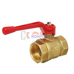 БАЗ латунь кран шаровой 11Б27п1 Ду15 вр/вр рычаг PN40 (60шт)