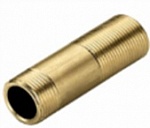 Сгон удлинитель латунный 1/2 250мм (2/100шт)
