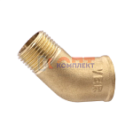 Уголок 45 градусов, латунь, FM 1/2" (160/10шт)