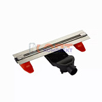 Душевой трап с гидрозатвором 1000мм, цвет графит (4/1шт)