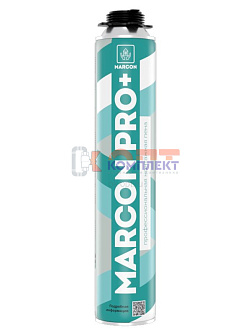 Пена монтажная профессиональная MARCON PRO+ (ВСЕСЕЗОННАЯ)  от -10°С до +35°С (1000 мл/690 гр) (12шт) 0