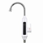 (new) Смеситель-водонагреватель проточный, ø35, 3000W, LED, без УЗО, SOLONE ABS (1/10шт)