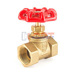 Вентиль запорно- регулировочный 3/4" VR красный (90/10шт)