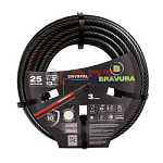 Шланг ПВХ для полива 1/2" (12,5мм) 3 слоя Bravura 3 Crystal (-10*+60*, 10бар) UV защита (бухта 25м)
