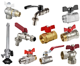 Краны шаровые запорные для ВОДЫ