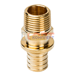 Переходник  аксиальный S25X1/2 M  VER-PRO  (120/2шт)