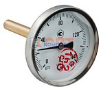 Термометр БТ-31 Dy 63 с задн. подкл., 1/2" 0-160*  (L=46мм, кл. точн. 2,5)