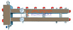Гидравлический разделитель КВАДРАТ НЕРЖ совмещенный с коллектором 3 (1шт)