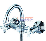 см-ль для ванной, шаровое переключение, кер. (1/2) 90° JIK3-A102-A